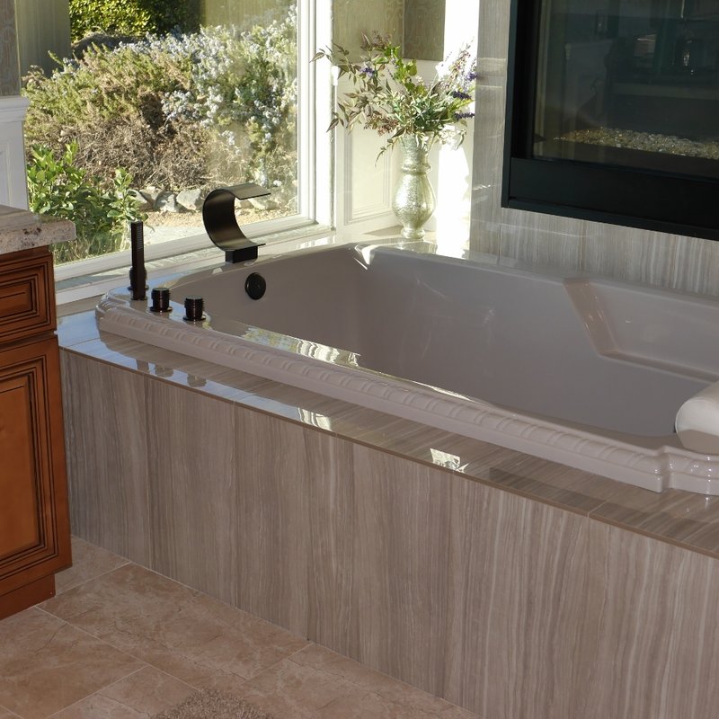 bathroom remodel done by construction station